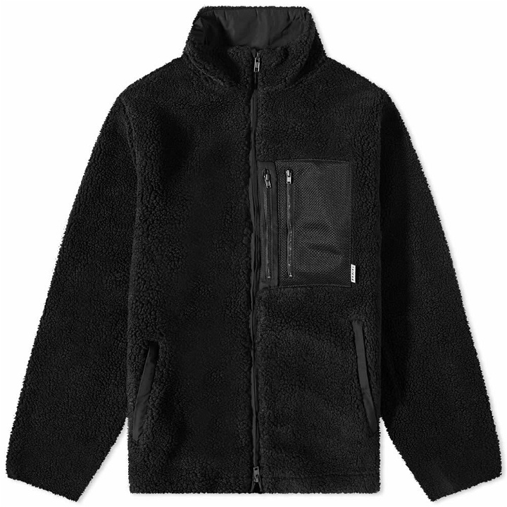 Photo: Taikan Men's Sherpa Fleece Jacket in Black