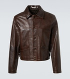 Auralee Leather jacket