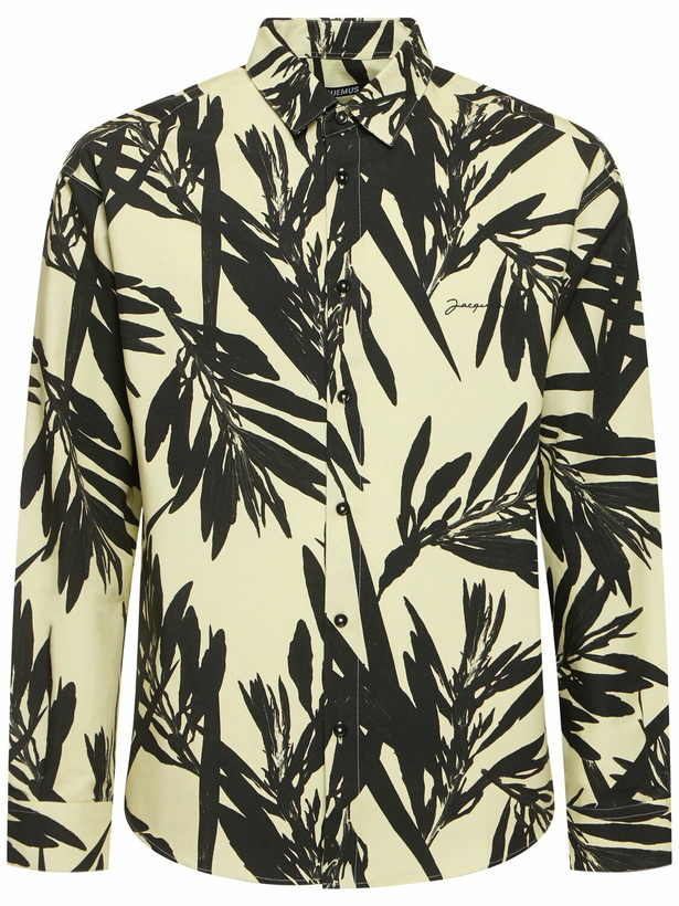 Photo: JACQUEMUS La Chemise Simon Printed Cotton Shirt