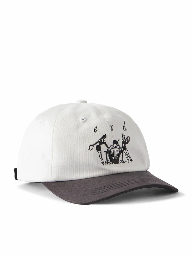 Photo: Enfants Riches Déprimés - Secretary Logo-Embroidered Cotton-Twill Baseball Cap