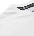 adidas Consortium - SPEZIAL Logo-Flocked Cotton-Jersey T-Shirt - White