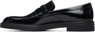 BOSS Black Strap Polished Loafers