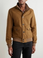 Incotex - Montedoro Cotton-Twill Jacket - Brown