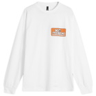 No Problemo Men's Stickers Long Sleeve T-Shirt in White