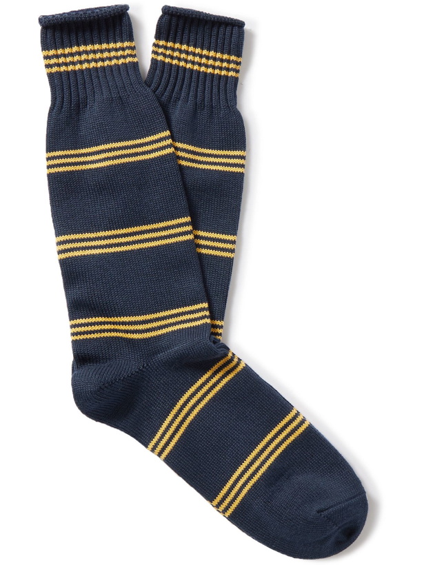 Photo: Anonymous ism - Striped Knitted Socks