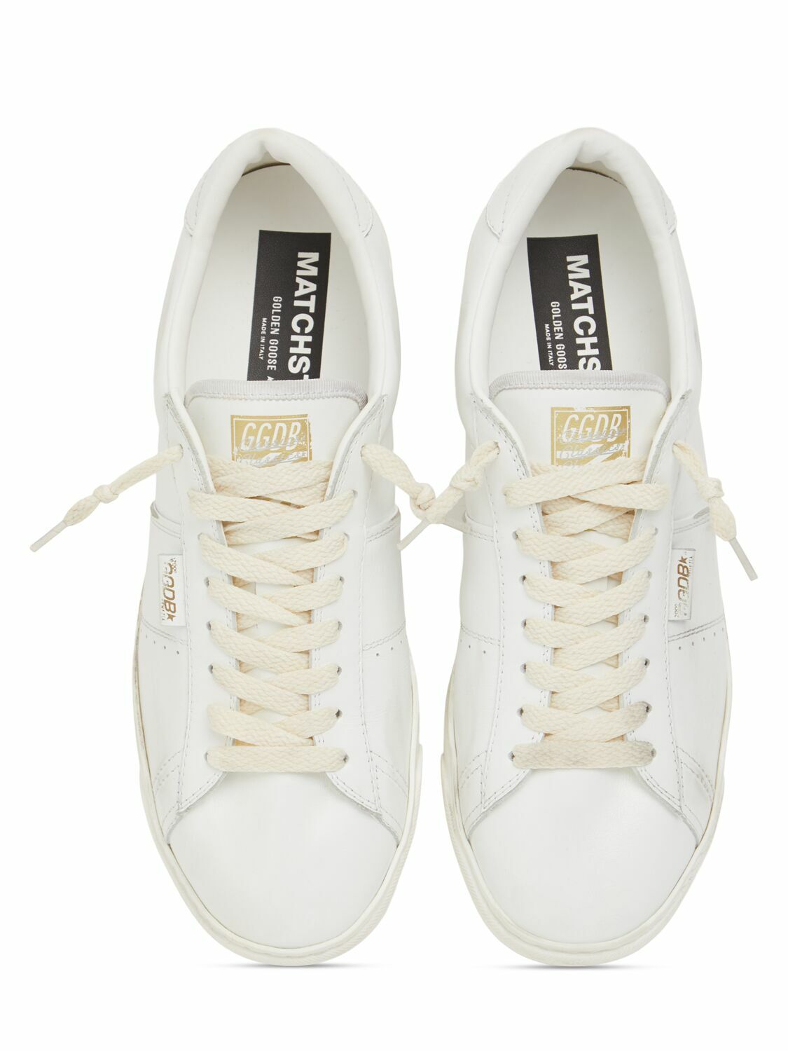 GOLDEN GOOSE Matchstar Shiny Leather Sneakers Golden Goose