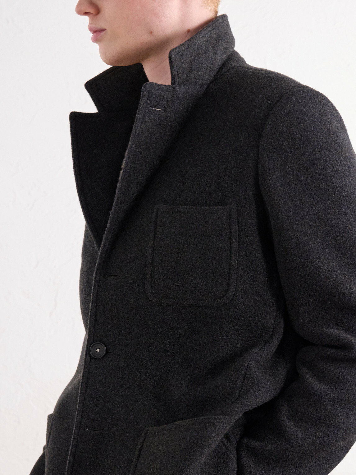 Massimo Alba - Baglietto Virgin Wool-Felt Coat - Green