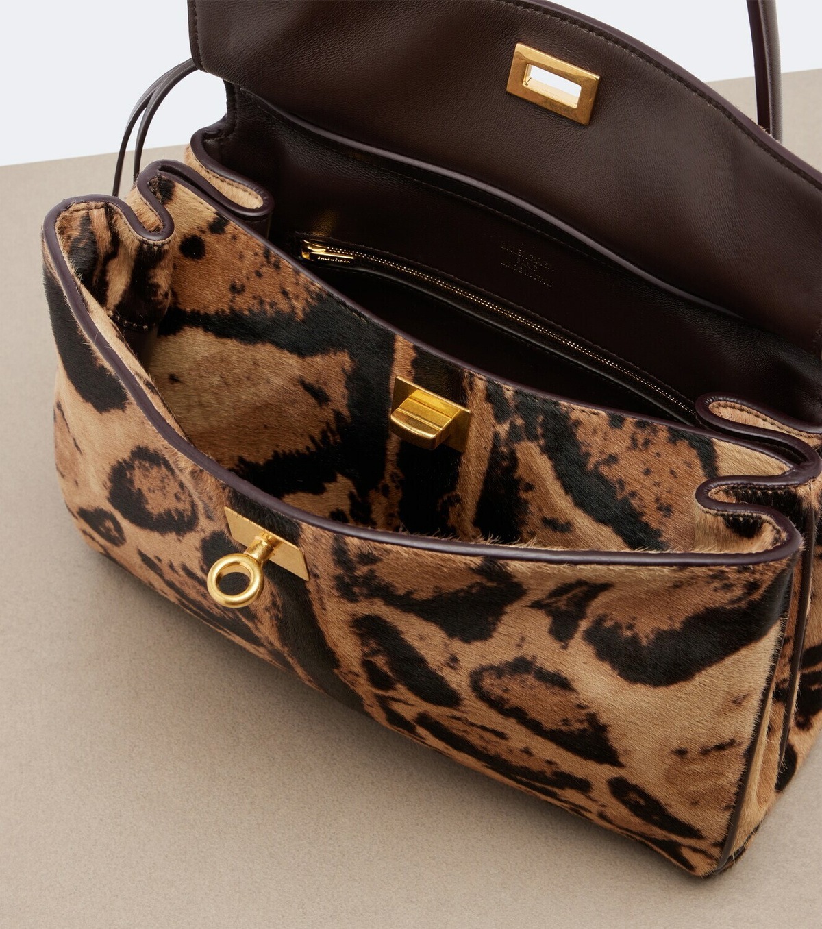 Balenciaga Rodeo Small calf hair shoulder bag