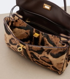 Balenciaga Rodeo Small calf hair shoulder bag