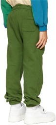 Bobo Choses Kids Green Painted Lounge Pants