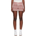 Holzweiler White Kelp Striped Shorts