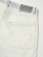 OUR LEGACY - Frayed Bleached Denim Shorts - Blue