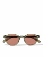 Mr Leight - James S Round-Frame Acetate and Titanium Sunglasses