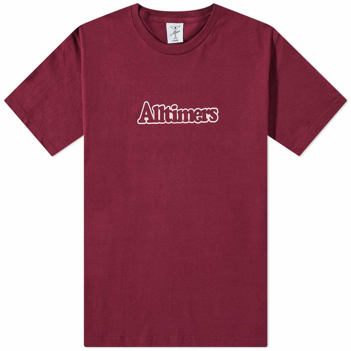 Alltimers Men's Broadway T-Shirt in Maroon Alltimers
