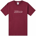 Alltimers Men's Broadway T-Shirt in Maroon