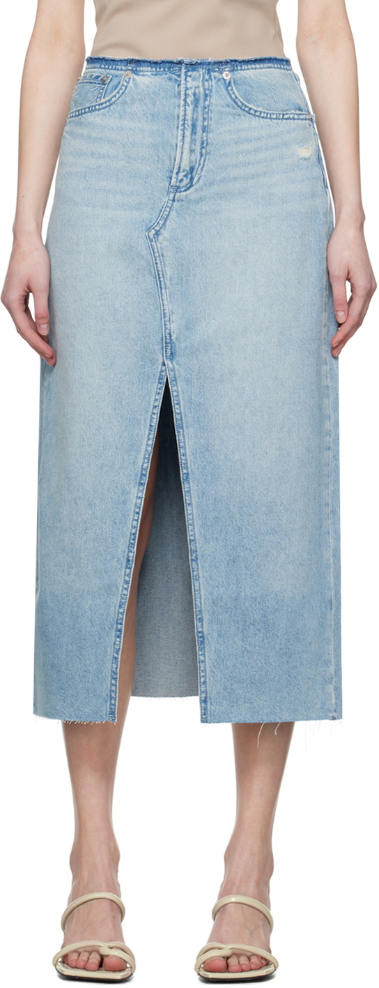 Rag & bone denim skirt shops