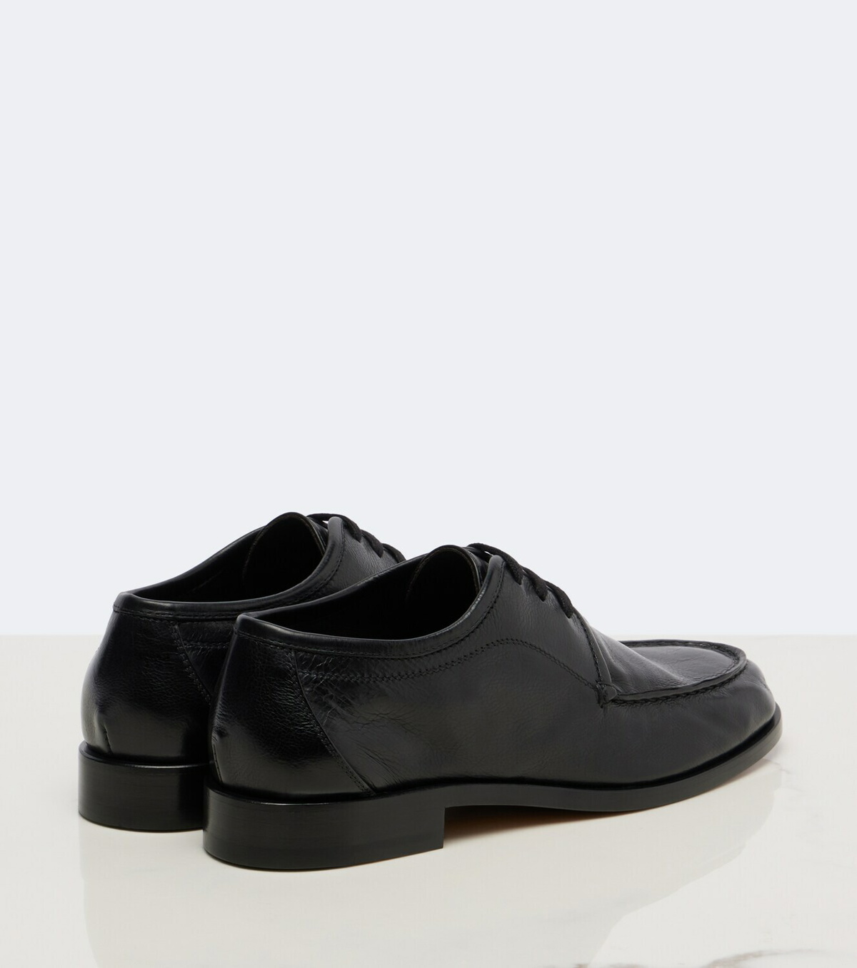 The Row Nino leather Derby shoes