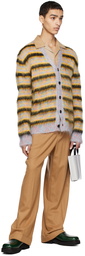 Marni Multicolor Striped Cardigan