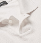 Ermenegildo Zegna - Hemp-Piqué Polo Shirt - Off-white