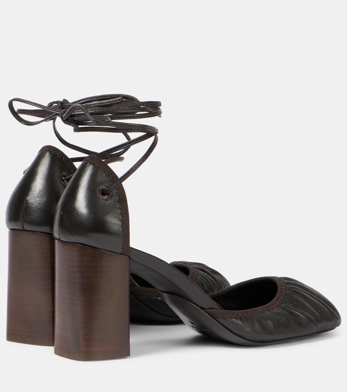 Lemaire Micro Ballerina 85 leather sandals Lemaire