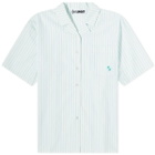 OperaSPORT Women's opéraSPORT Edition 13 Alcudia Short Sleeve Shirt in Aqua Green/Fair Aqua