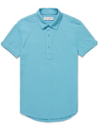 Orlebar Brown - Sebastian Cotton-Piqué Polo Shirt - Blue