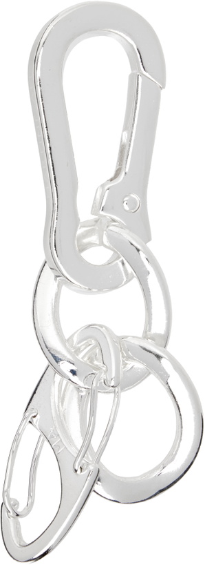 Photo: Martine Ali Silver Bias Keychain