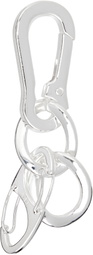 Martine Ali Silver Bias Keychain