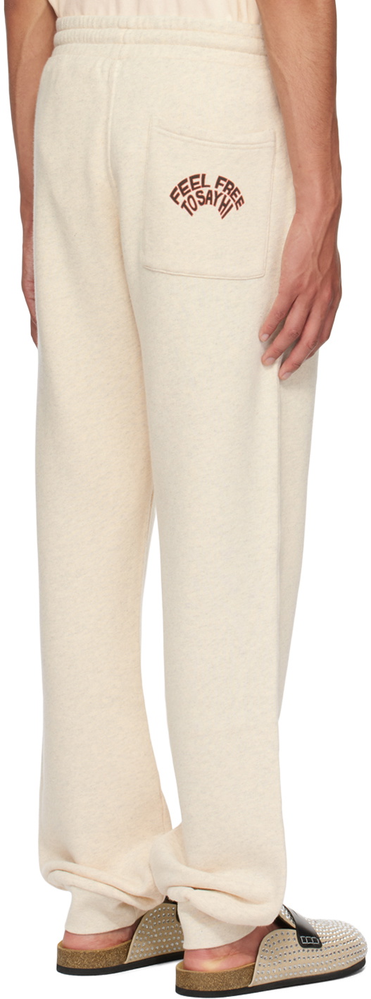 JW Anderson Off-White Drawstring Sweatpants