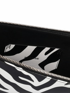 THE ATTICO - Sunrise Zebra Print Leather Shoulder Bag