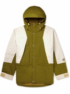 GUCCI - The North Face Colour-Block Tech-Shell Hooded Jacket - Green