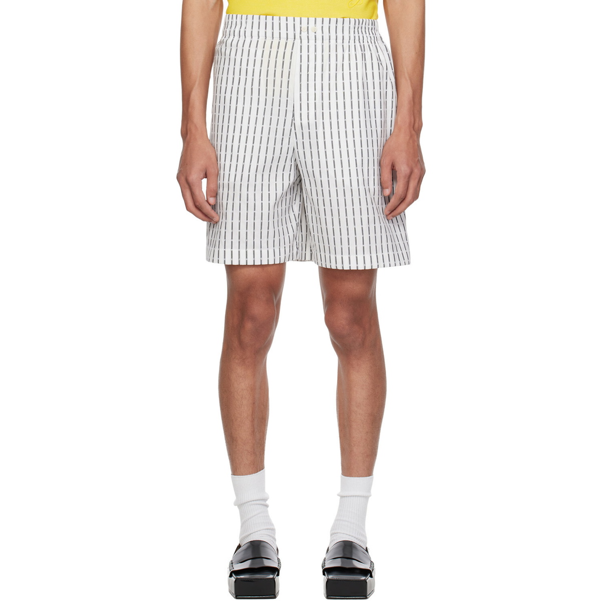 JACQUEMUS White 'The Caleçon boxer' Shorts