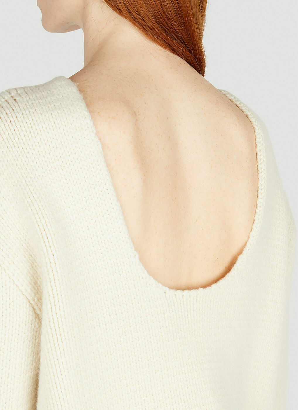 The Row Iri Sweater in Cream The Row