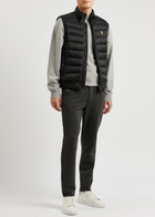 Belstaff Circuit Quilted Shell Gilet Black