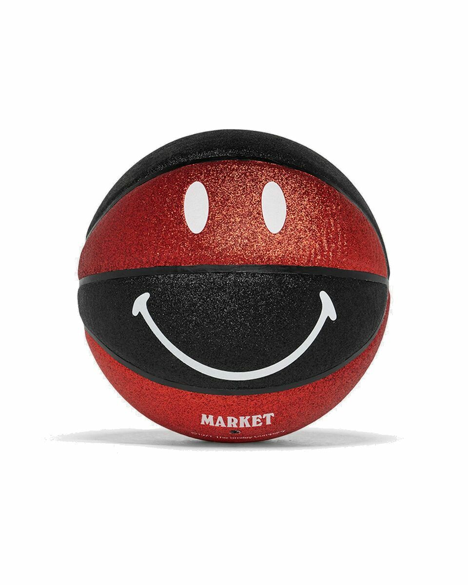 Photo: Market Smiley Glitter Windy City Basketball Size 7 Multi - Mens - Sports Equipment