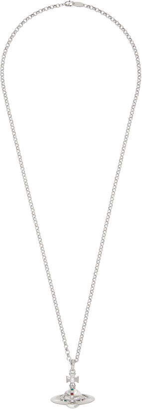 Photo: Vivienne Westwood Silver New Small Orb Pendant Necklace