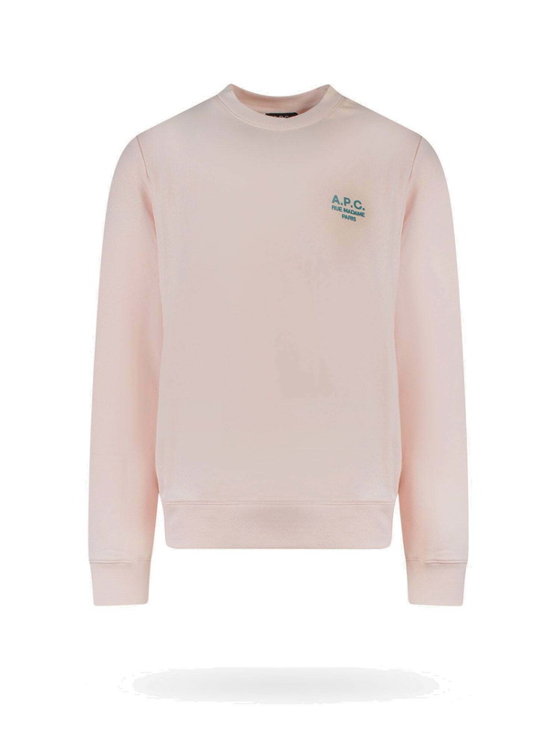 Photo: Apc Sweatshirt Pink   Mens