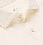 Incotex - Ween Slim-Fit Cutaway-Collar Cotton-Corduroy Shirt - Men - Cream