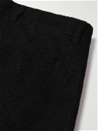 Missoni - Straight-Leg Knitted Cotton Trousers - Black
