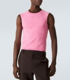 Versace Cotton tank top