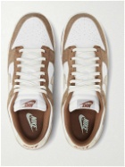 Nike - Dunk Low PRM Suede and Leather Sneakers - Brown
