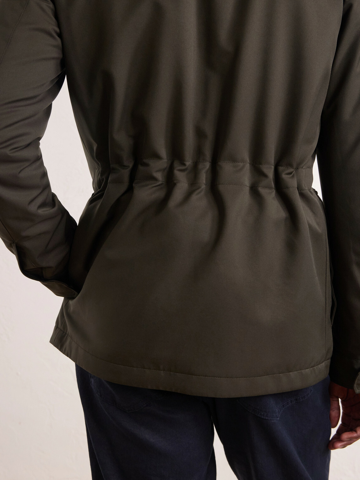 Zegna - Hooded Twill Coat - Green