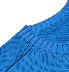 Anderson & Sheppard - Slim-Fit Cotton Sweater - Blue