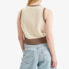 Adidas Women's Knitted Vest in Wonder White