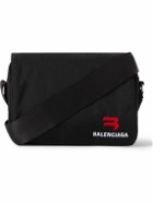 Balenciaga - Explorer S Logo-Embroidered Recycled-Nylon Messenger Bag