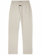 Fear of God - Logo-Appliquéd Cotton-Jersey Pyjama Trousers - Neutrals