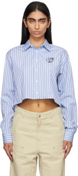 Sky High Farm Workwear Blue Cropped Shirt