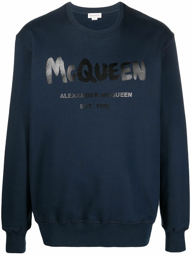 Photo: ALEXANDER MCQUEEN - Cotton Sweatshirt With Logo