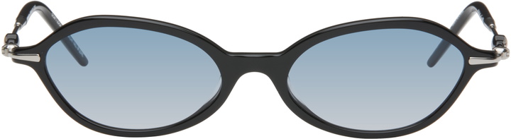 Photo: BONNIE CLYDE Black & Silver Nisa Sunglasses