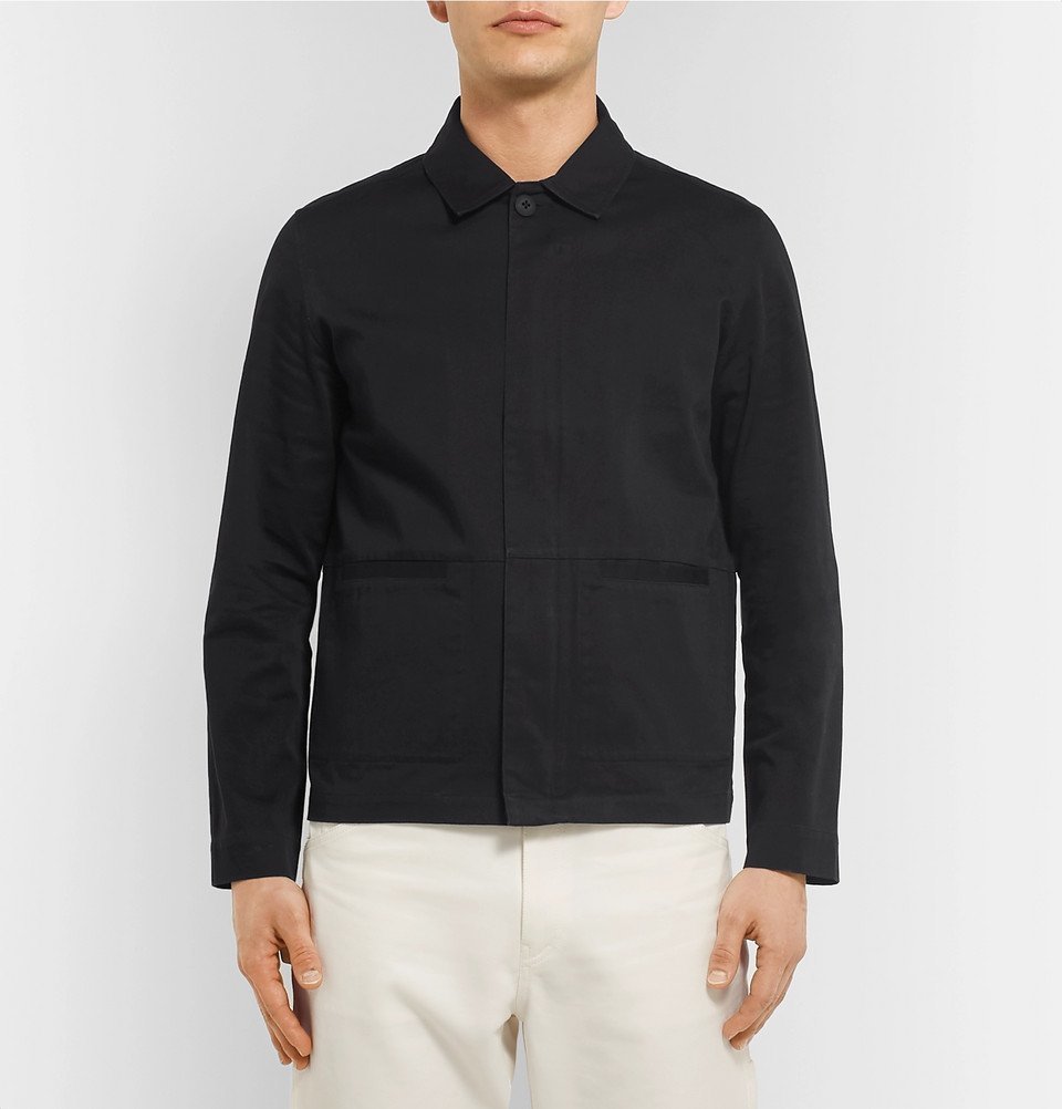 Folk - Burner Cotton-Twill Jacket - Men - Black